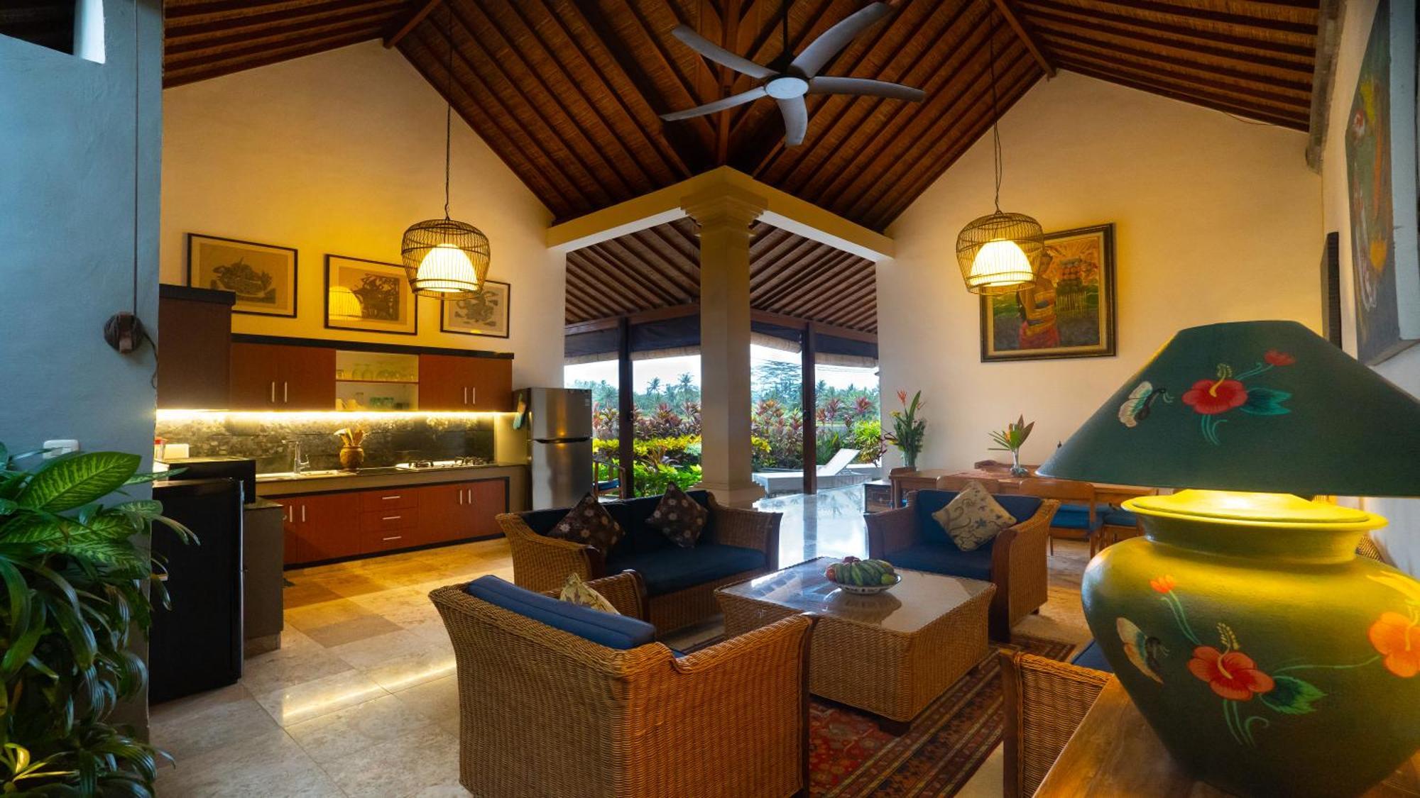 Villa Maya Ubud, Peaceful Rice Field View Екстериор снимка