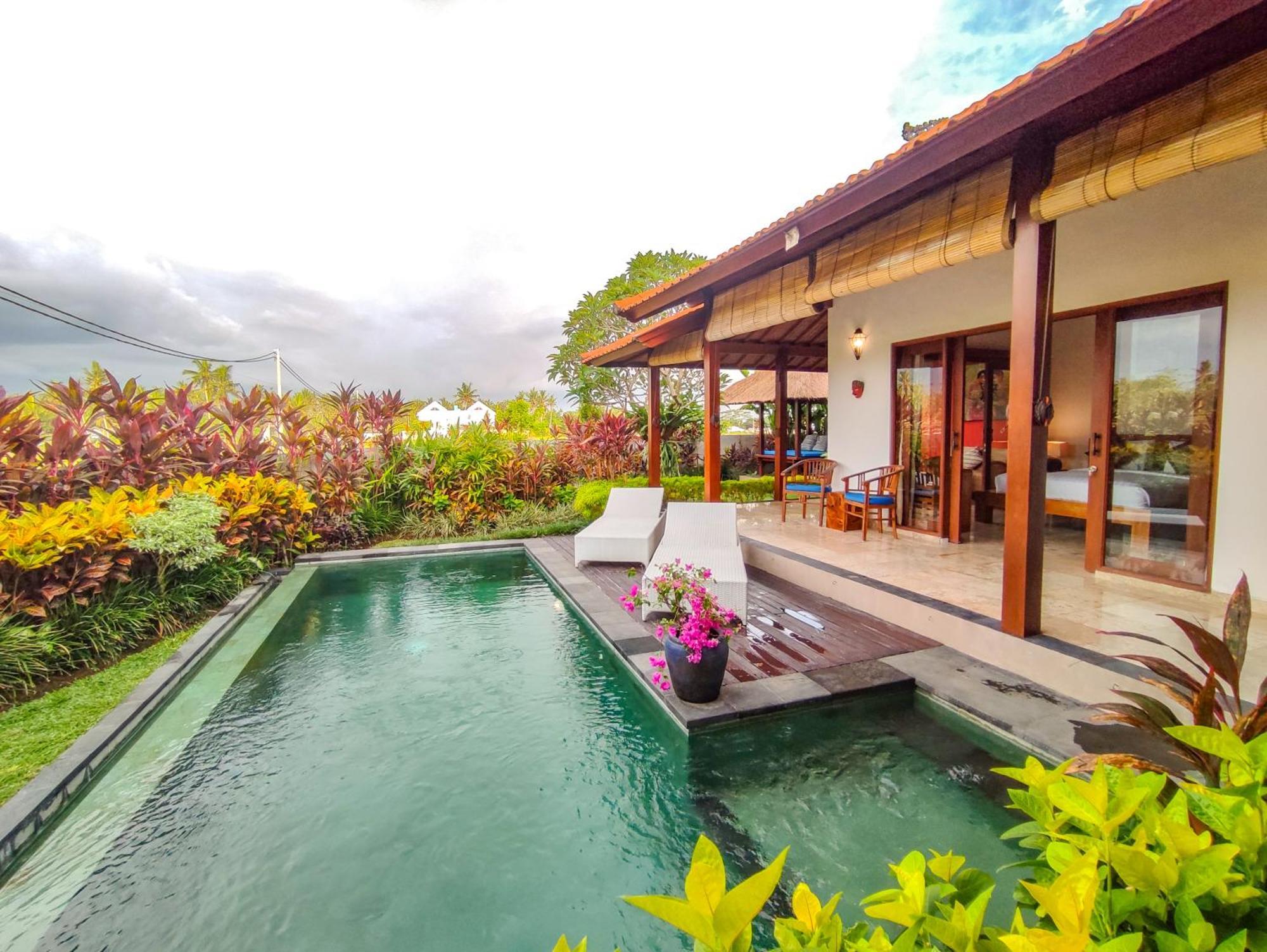 Villa Maya Ubud, Peaceful Rice Field View Екстериор снимка