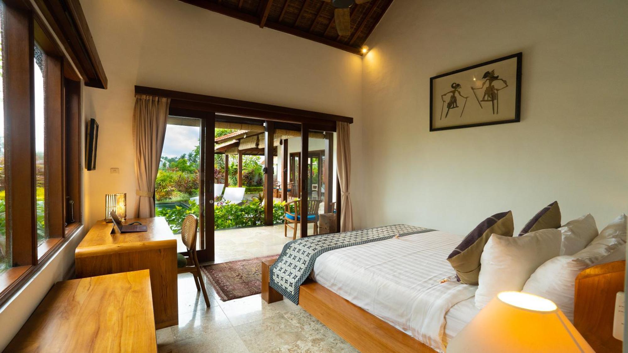 Villa Maya Ubud, Peaceful Rice Field View Екстериор снимка
