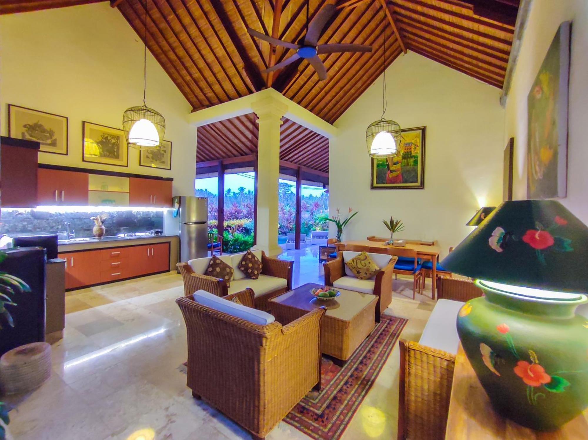 Villa Maya Ubud, Peaceful Rice Field View Екстериор снимка