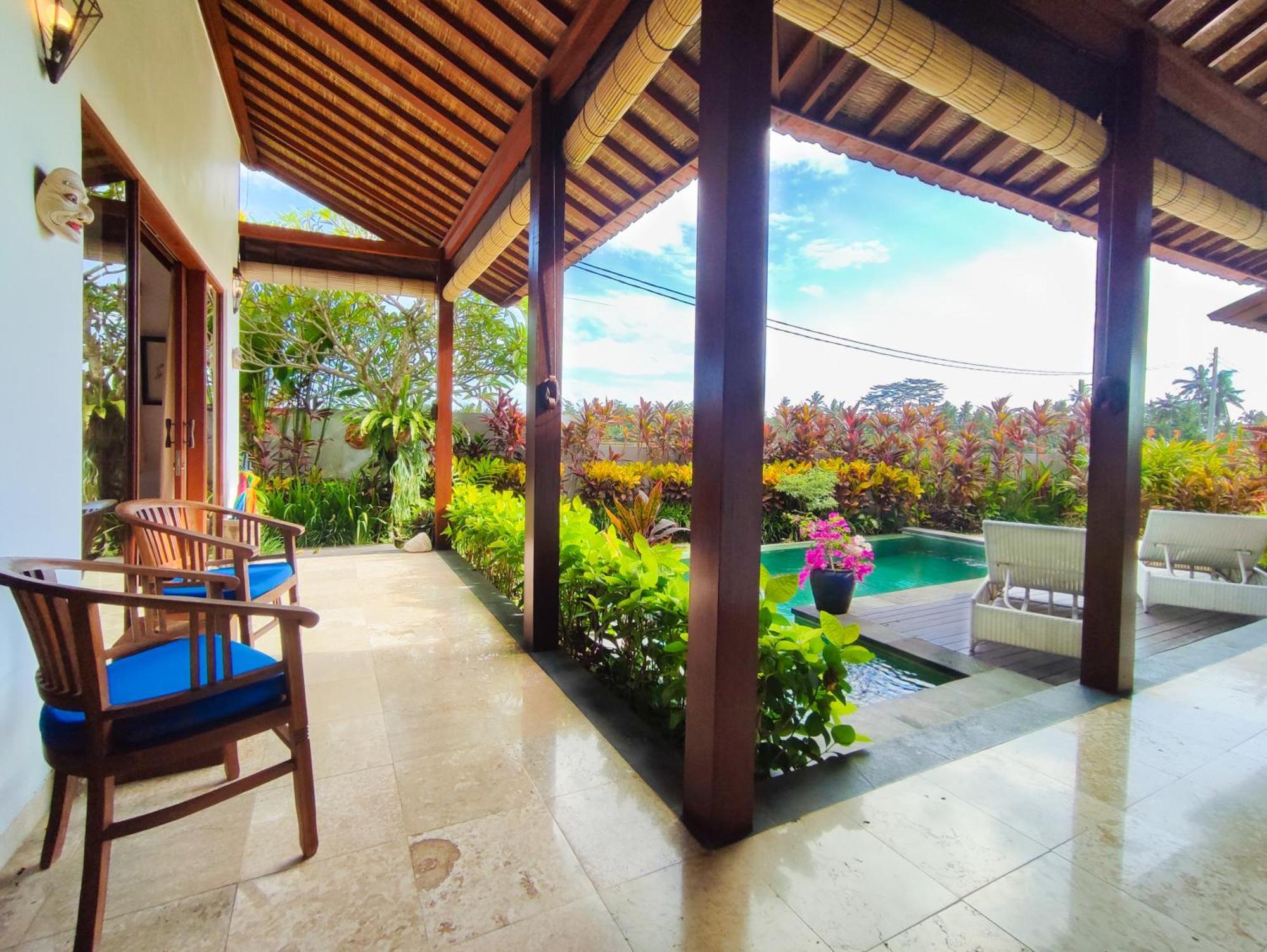 Villa Maya Ubud, Peaceful Rice Field View Екстериор снимка